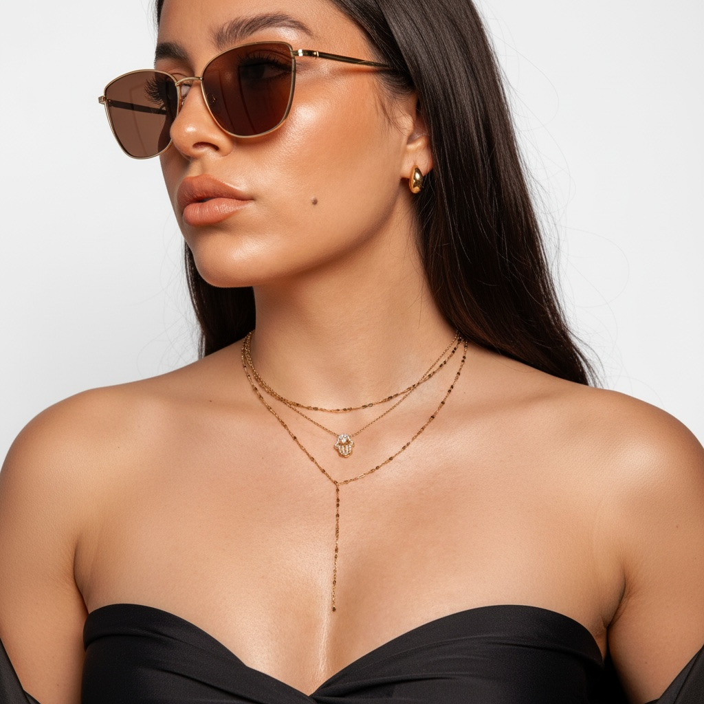 Hamsa Necklace